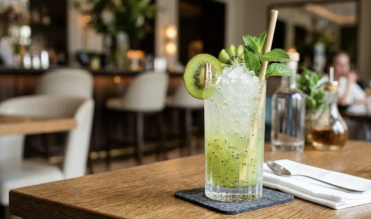 Kiwi Spritzer Mocktail Recipe – Hotel Style Guide in 7 Steps