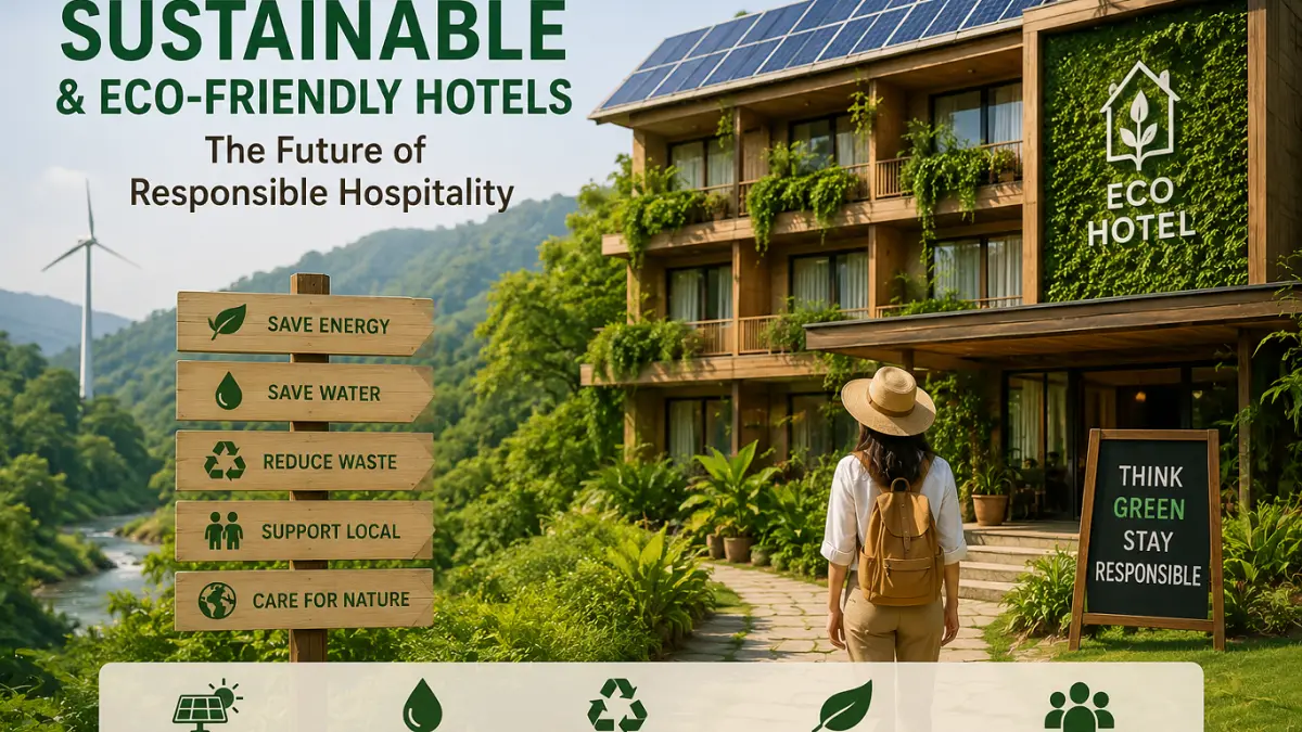 Sustainable Hotels Drive the Future of Responsible Hospitality