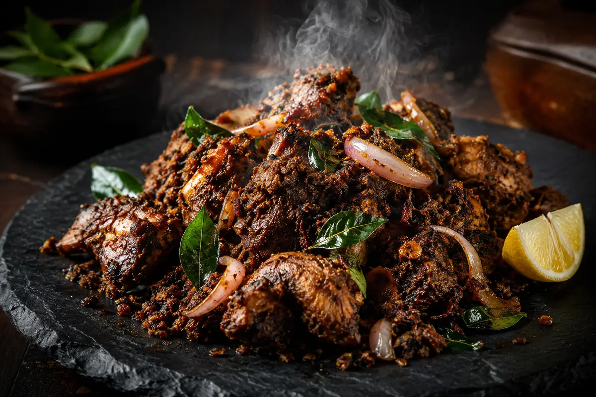 Chicken Sukka Recipe with SOP & Presentation Guide