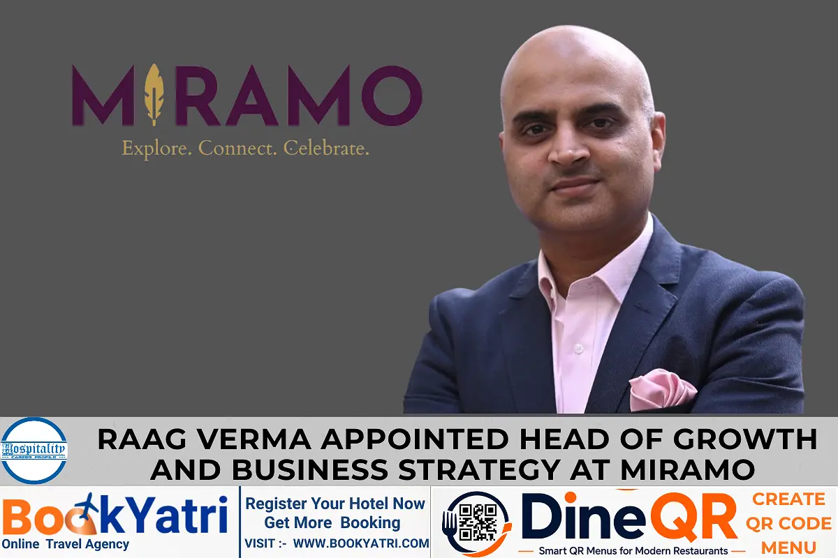 Raag Verma appointed Head of Growth and Business Miramo