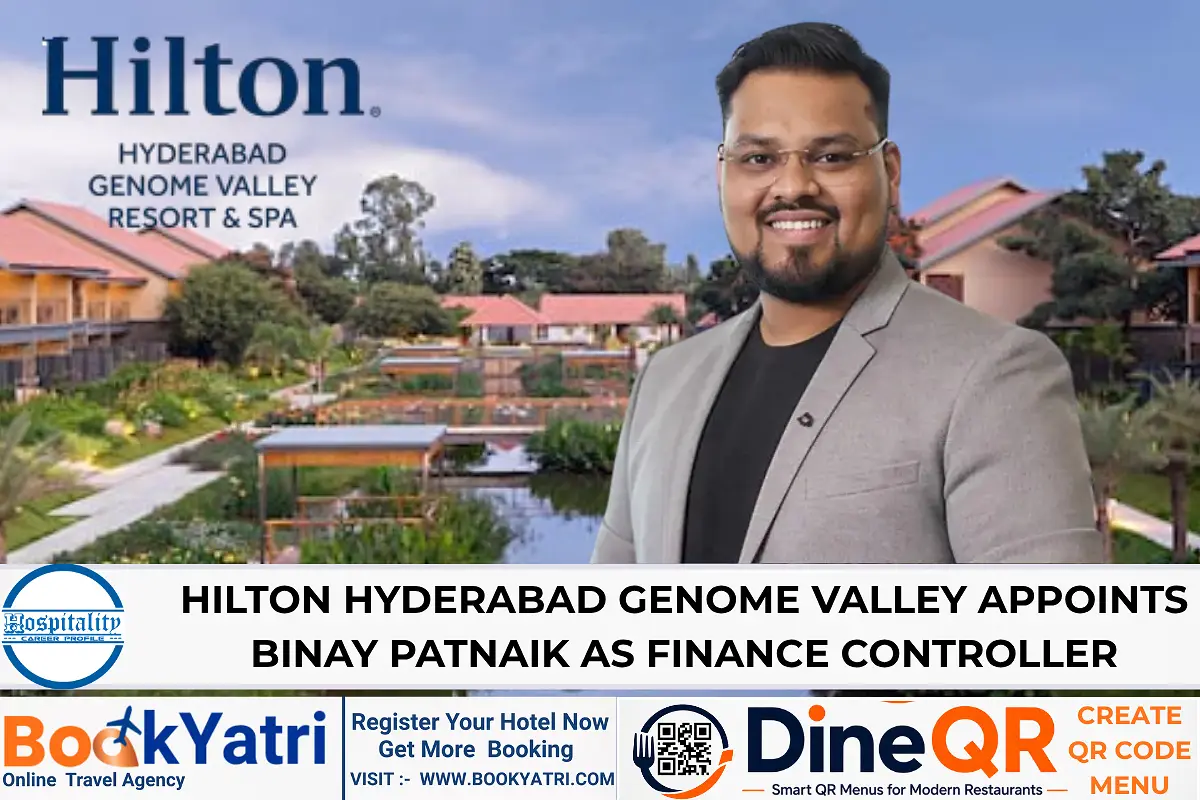 Binay Patnaik appointed Finance Controller at Hilton