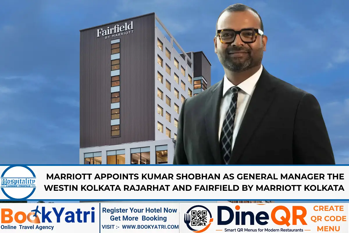 Kumar Shobhan New General Manager for Kolkata Hotels at Marriott