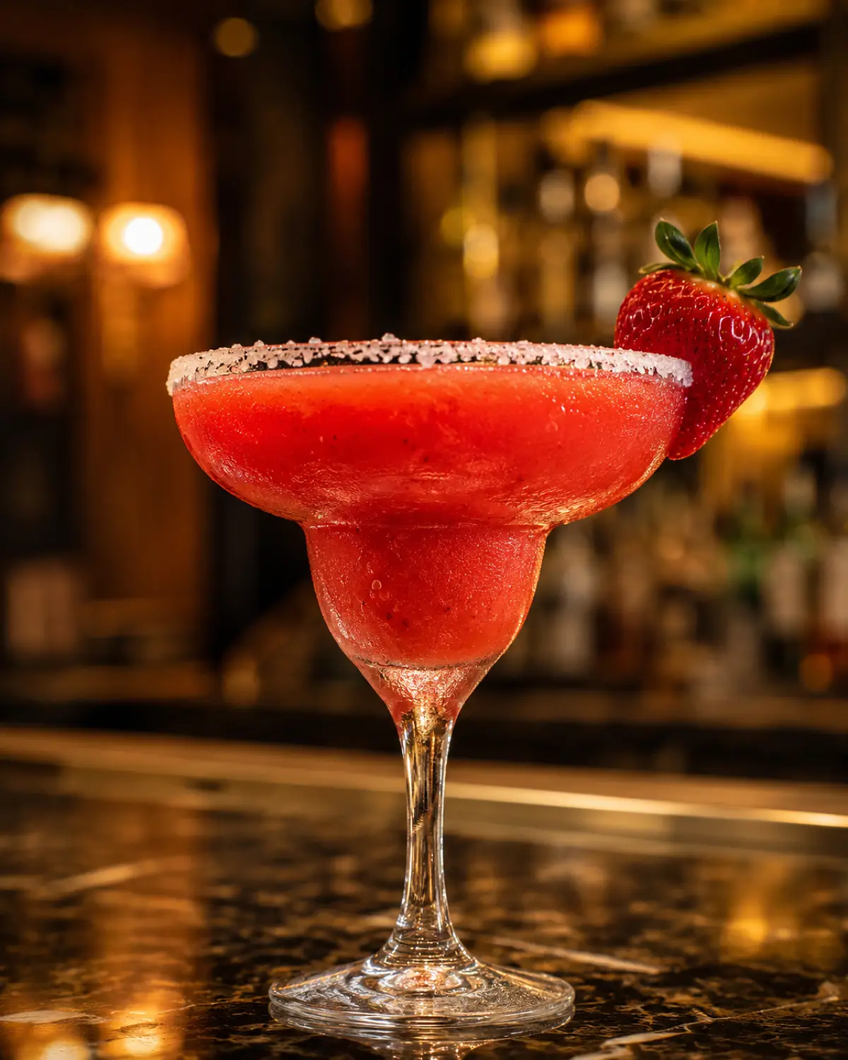 Strawberry Margarita Cocktail Recipe with SOP, Garnish & Presentation Guide