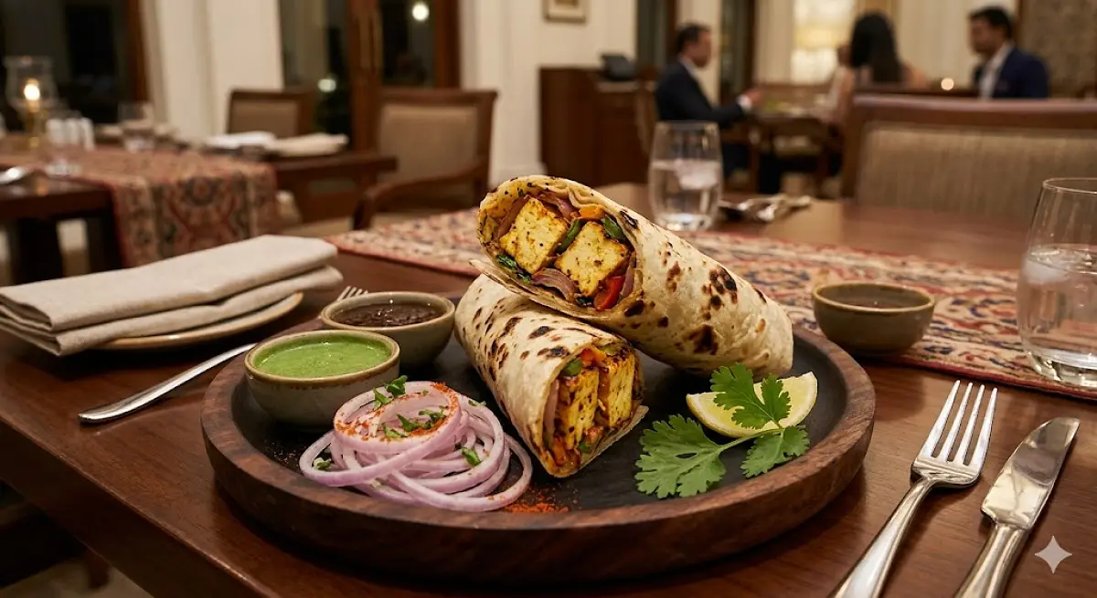 Paneer Roll Tandoori Recipe with SOP & Presentation Guide