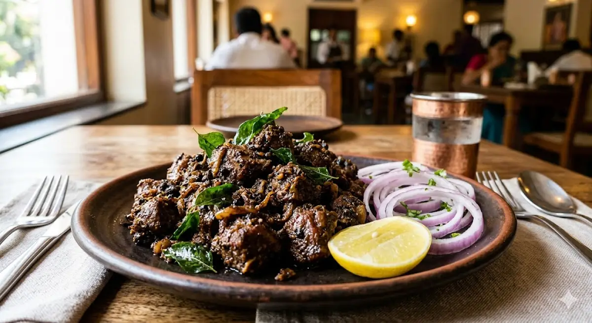 Mutton Pepper Fry Recipe with SOP & Presentation Guide