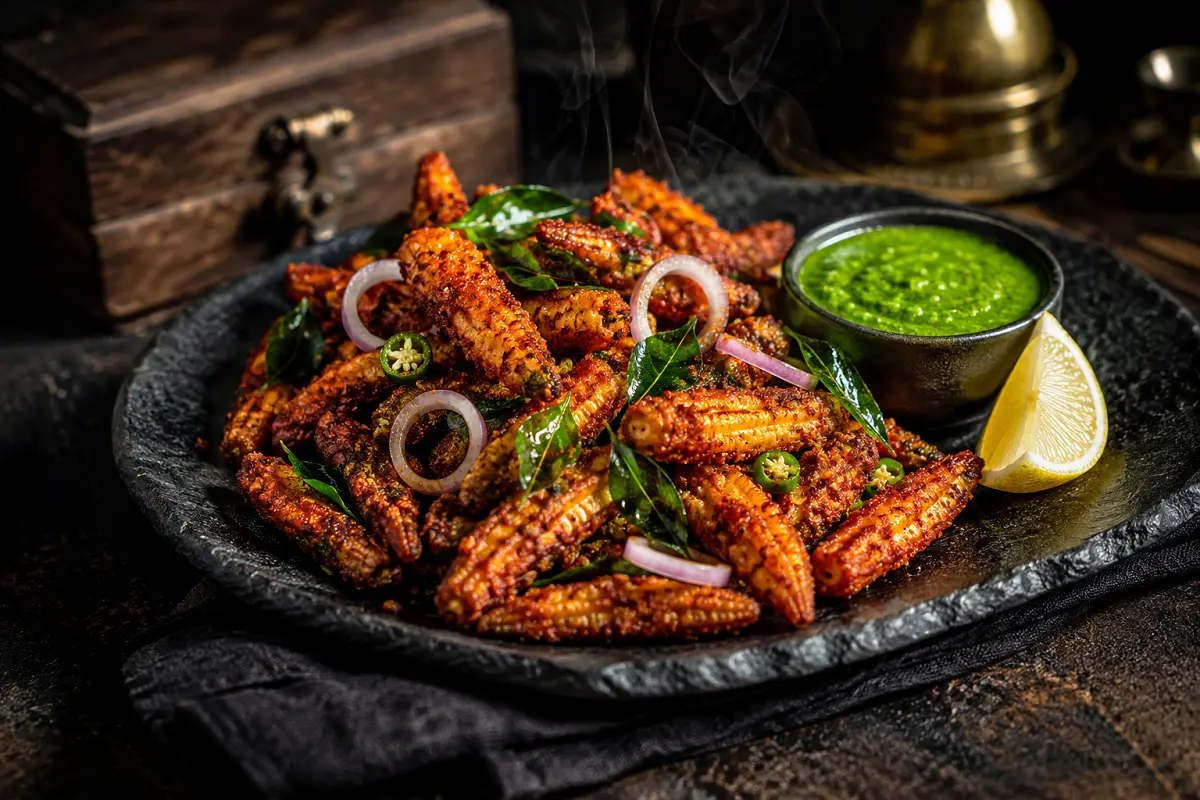 Baby Corn 65 Recipe with SOP & Presentation Guide