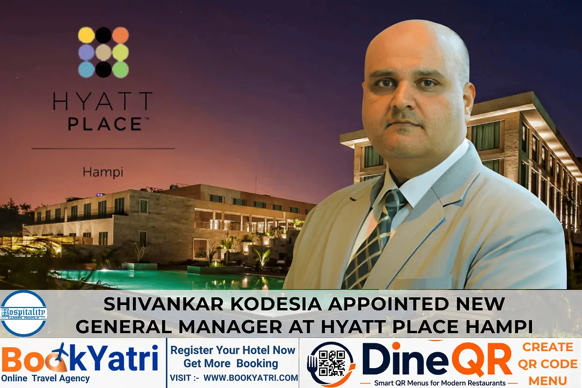 Shivankar Kodesia appointed New GM at Hyatt Place Hampi