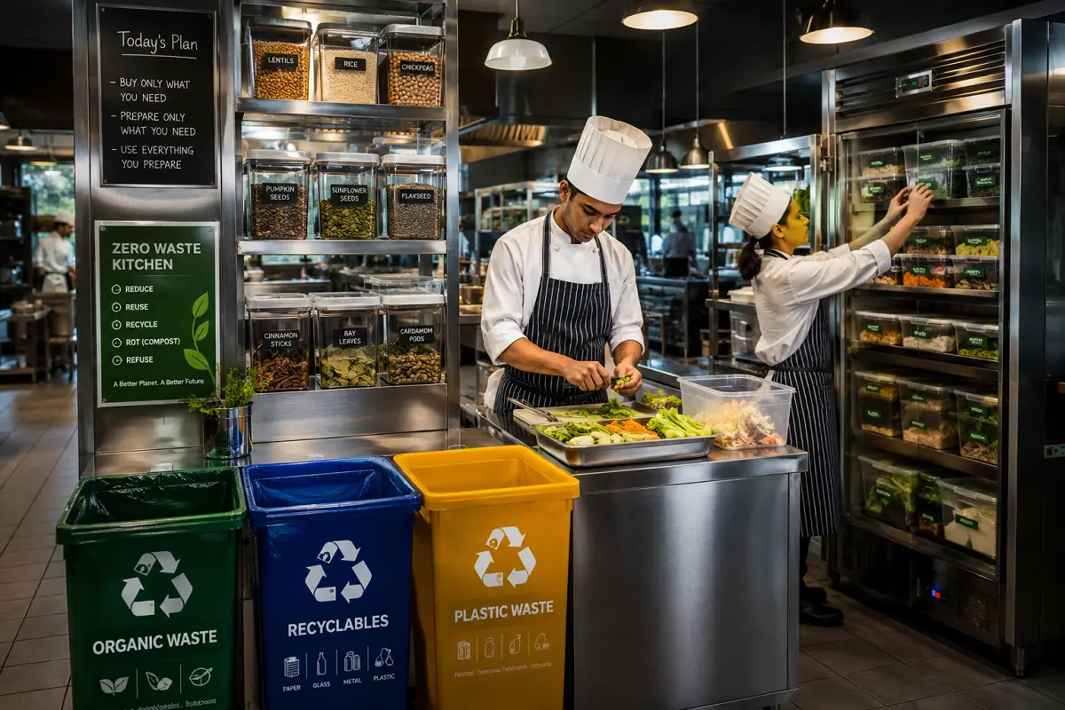 Zero-Waste Kitchen Management Training for Hotel Operations