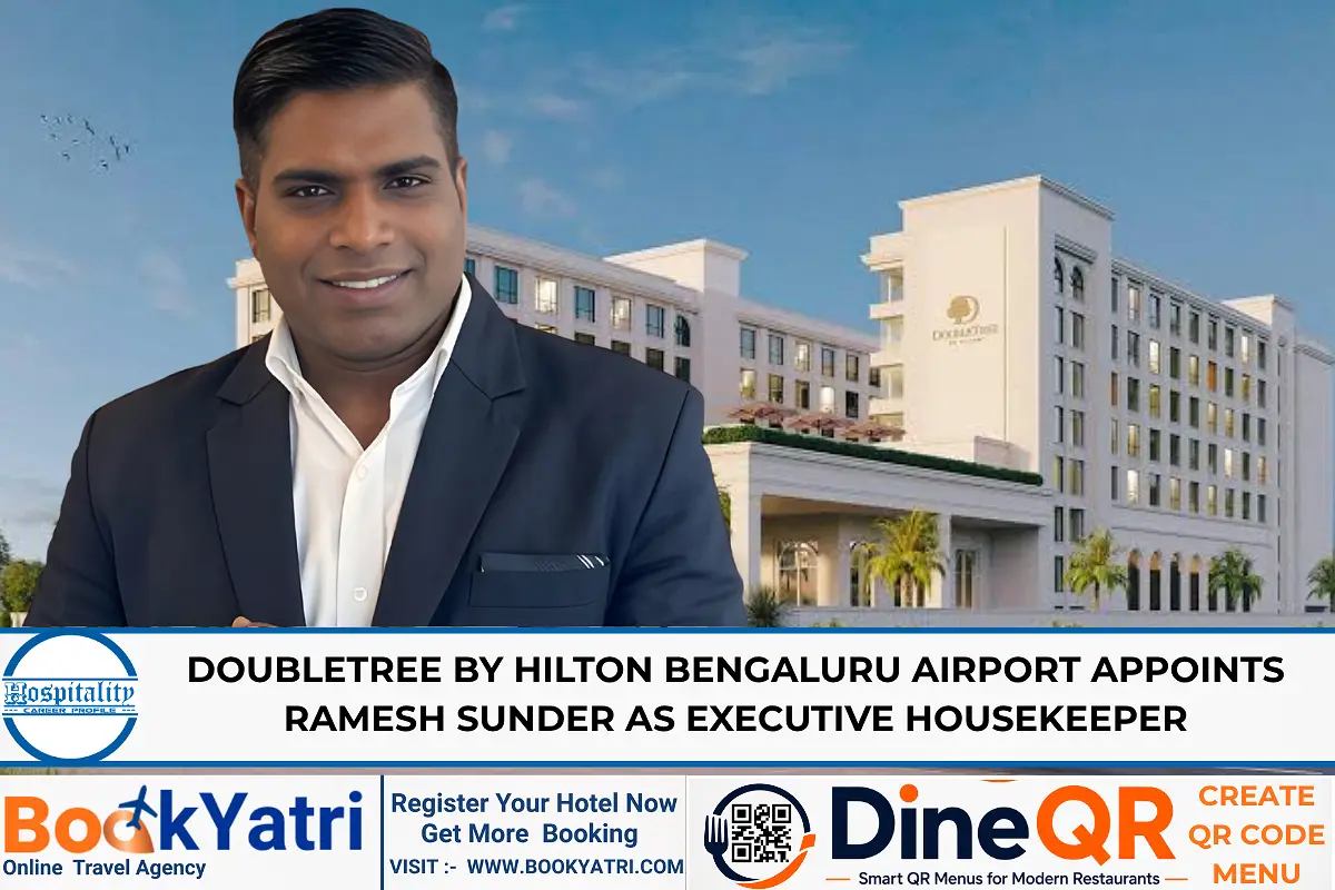 Ramesh Sunder new Executive Housekeeper at DoubleTree