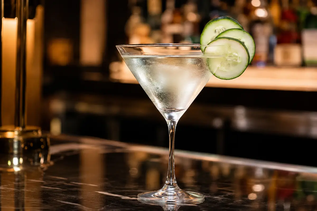 Cucumber Martini Cocktail Recipe