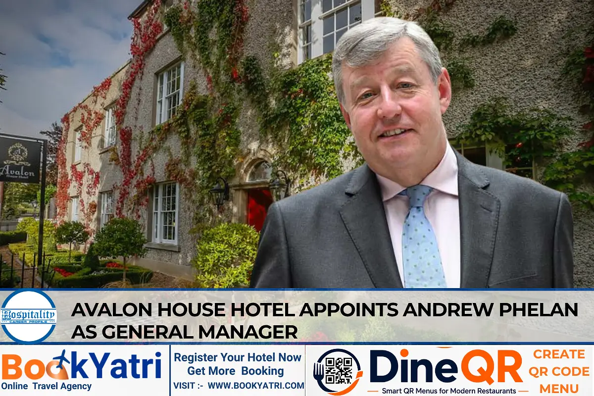 Andrew Phelan  appointed General Manager by Avalon House Hotel