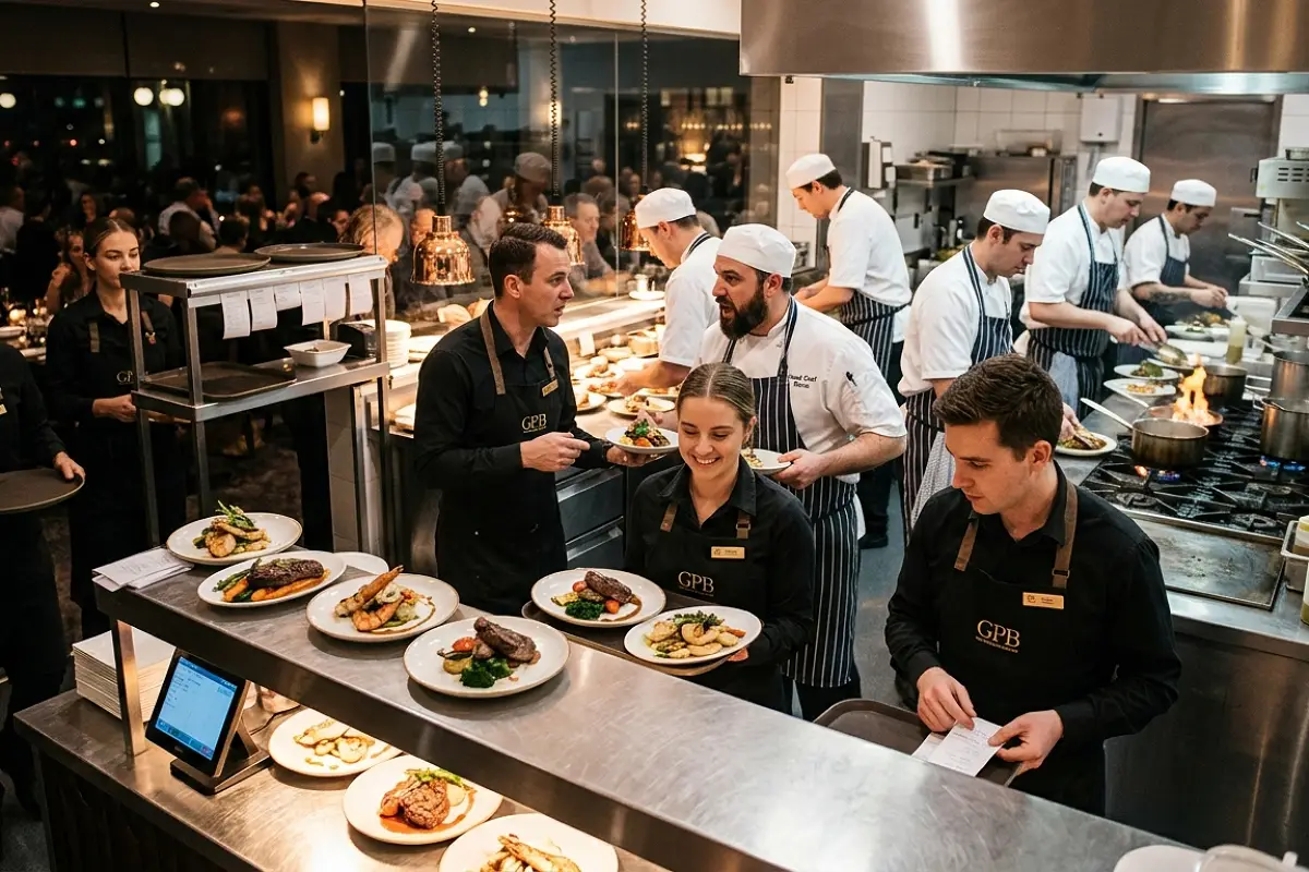 Restaurant Teamwork and Coordination Training for Service Efficiency