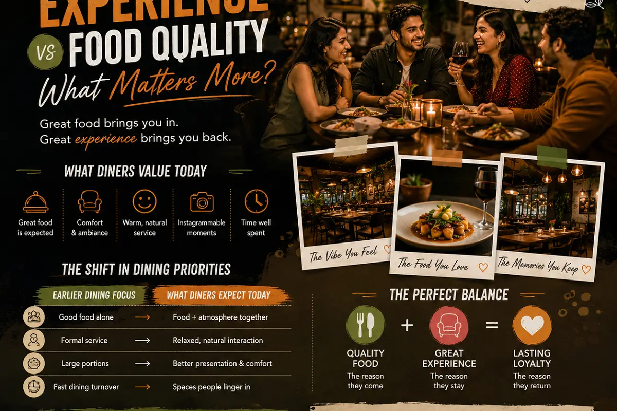 Dining Experience vs Food Quality: What Matters More to Diners in 2026?