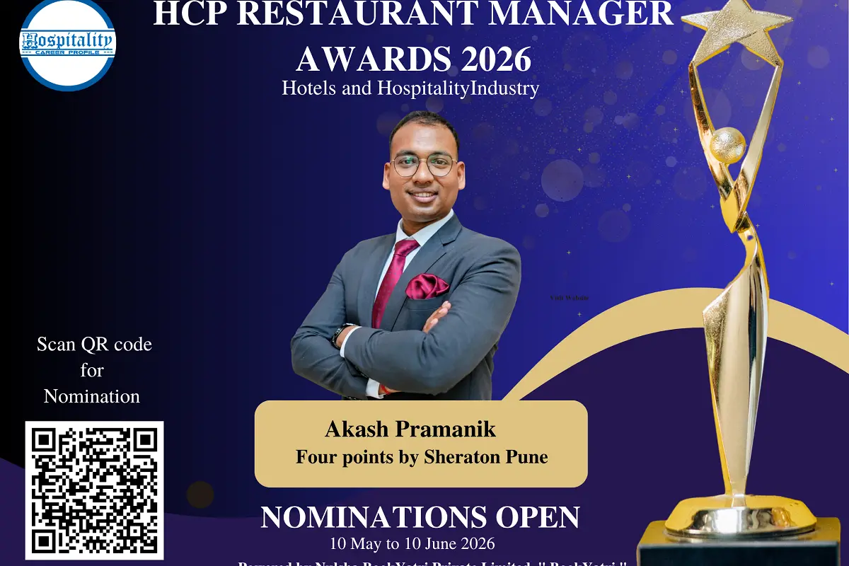 Akash Pramanik, Restaurant Manager of Four Points by Sheraton Pune, Nominated for Restaurant Manager Award 2026