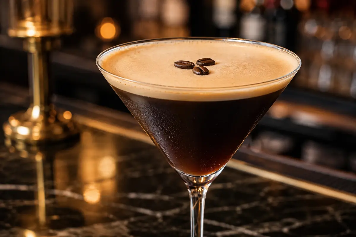 Coffee Martini Cocktail Recipe with SOP, Garnish & Presentation Guide