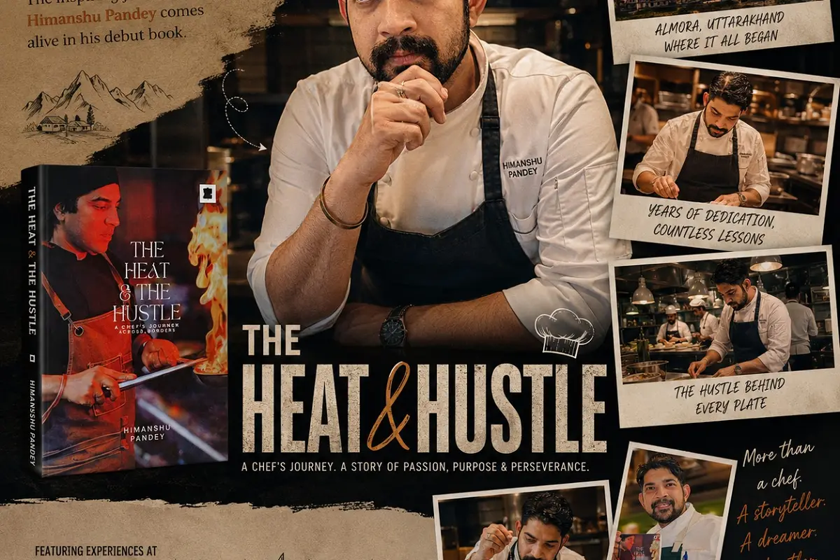 The Heat And The Hustle: The Path to Mastery by Chef Himanshu Pandey