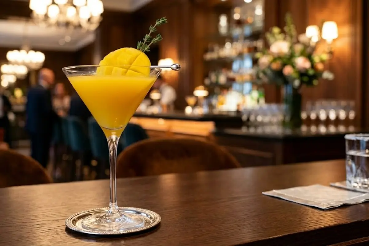 Mango Martini Cocktail Recipe