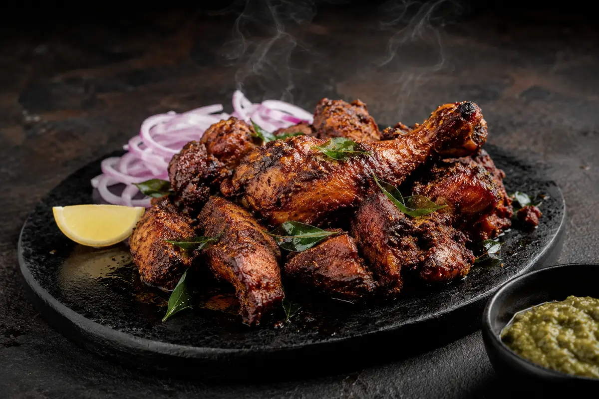 Chicken Roast Kerala Recipe with SOP & Presentation Guide