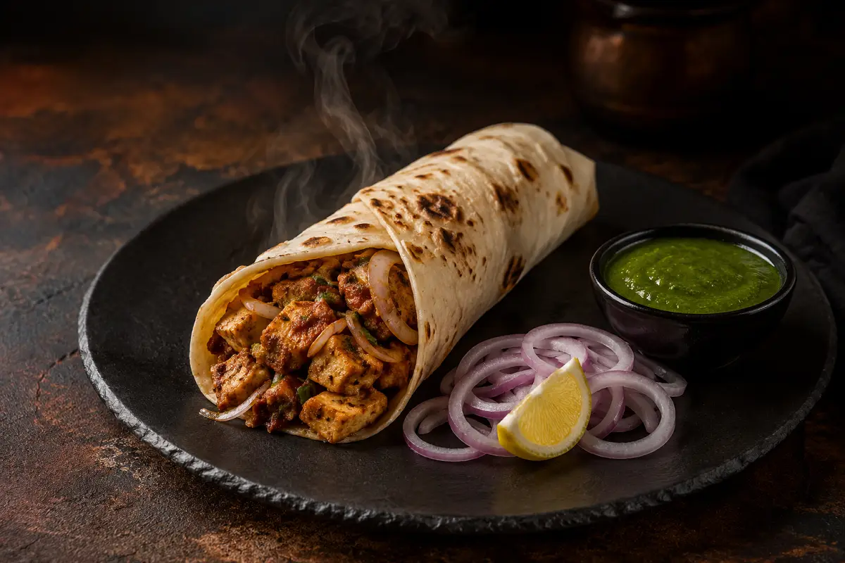 Roomali Chicken Wrap Recipe with SOP & Presentation Guide