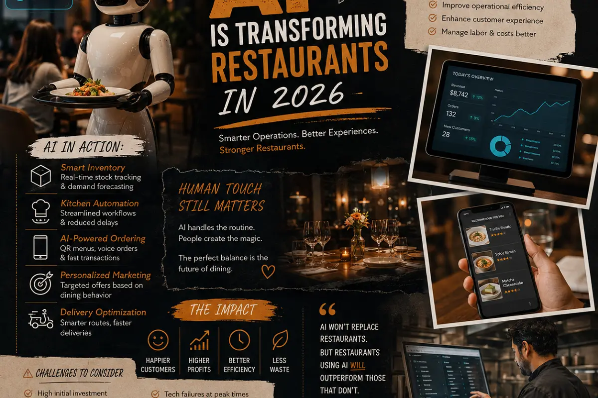 How AI is Transforming Restaurants in 2026 and Changing the Dining Industry
