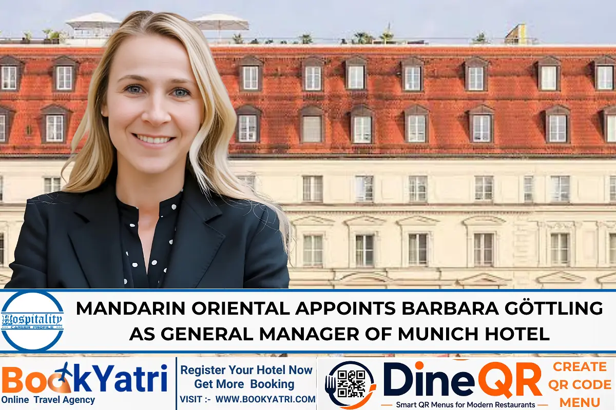 Barbara Göttling appointed  New GM by Mandarin Oriental of Munich Hotel