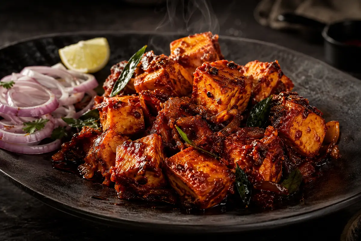 Paneer Ghee Roast Recipe with SOP & Presentation Guide