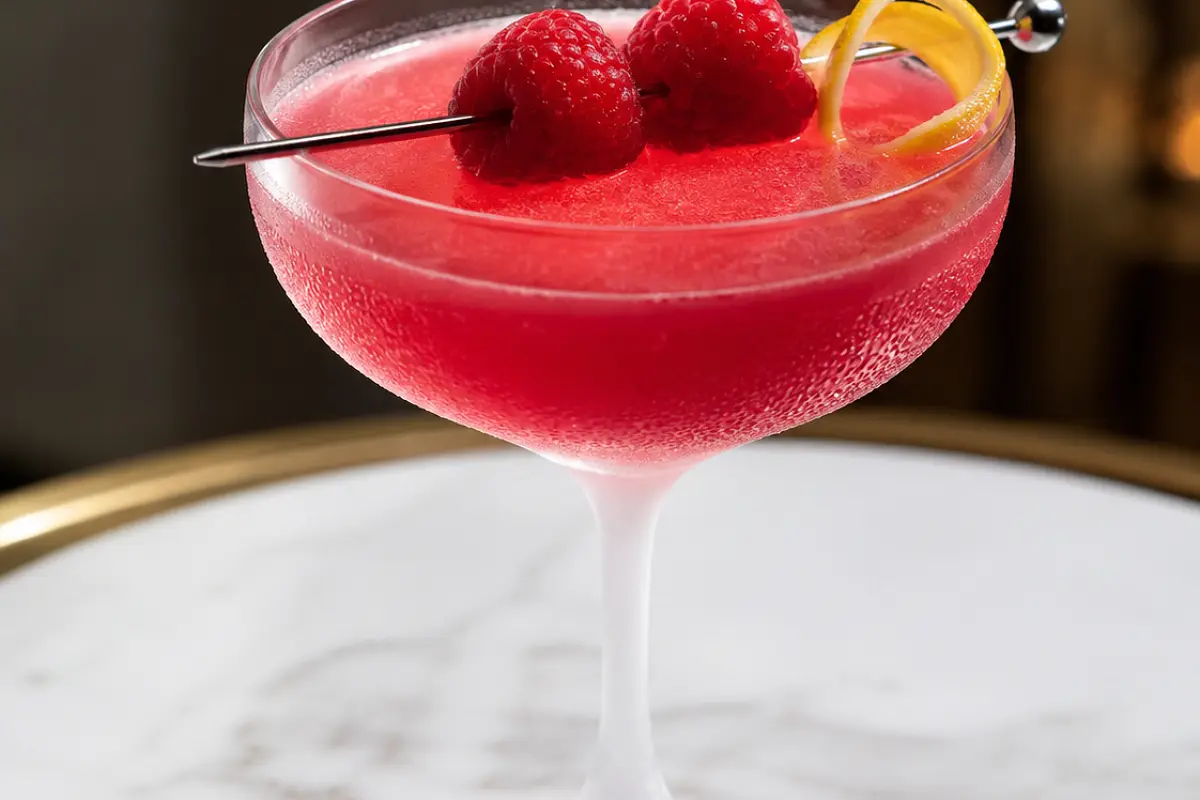 Raspberry Martini Cocktail Recipe with SOP, Garnish & Presentation Guide