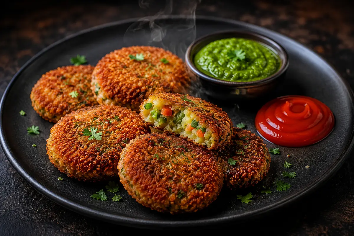 Make Crispy Veg Cutlet the Indian Way: Golden, Spiced, and Irresistible
