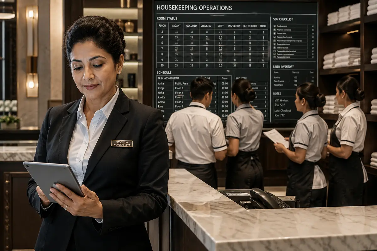 Advanced Introduction to Housekeeping Department: Complete Housekeeping Training Guide with SOP & Professional Standards