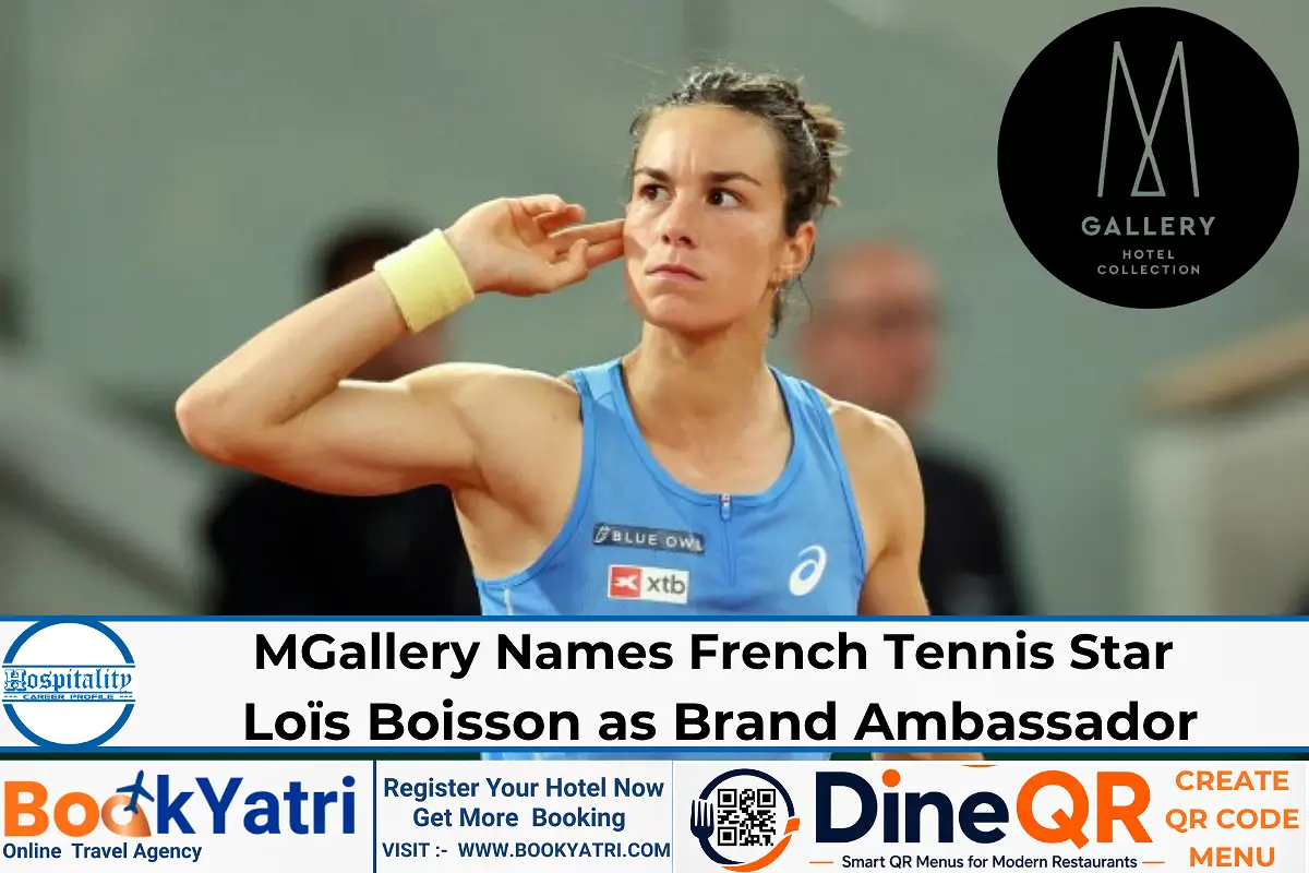 Loïs Boisson Tennis Star Named Brand Ambassador at MGallery