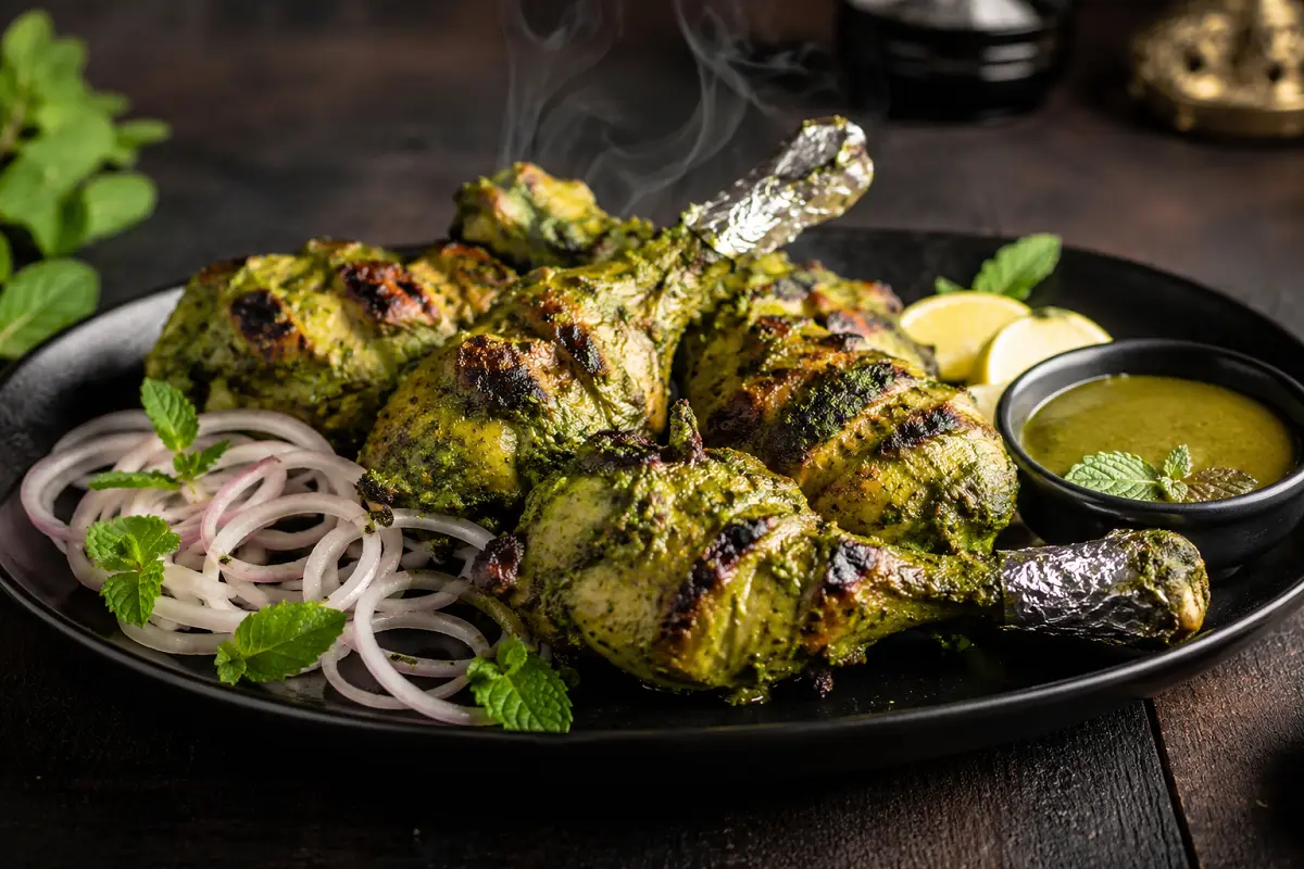 Tangdi Kabab Hariyali Recipe That Grills Vibrant, and Perfectly Juicy