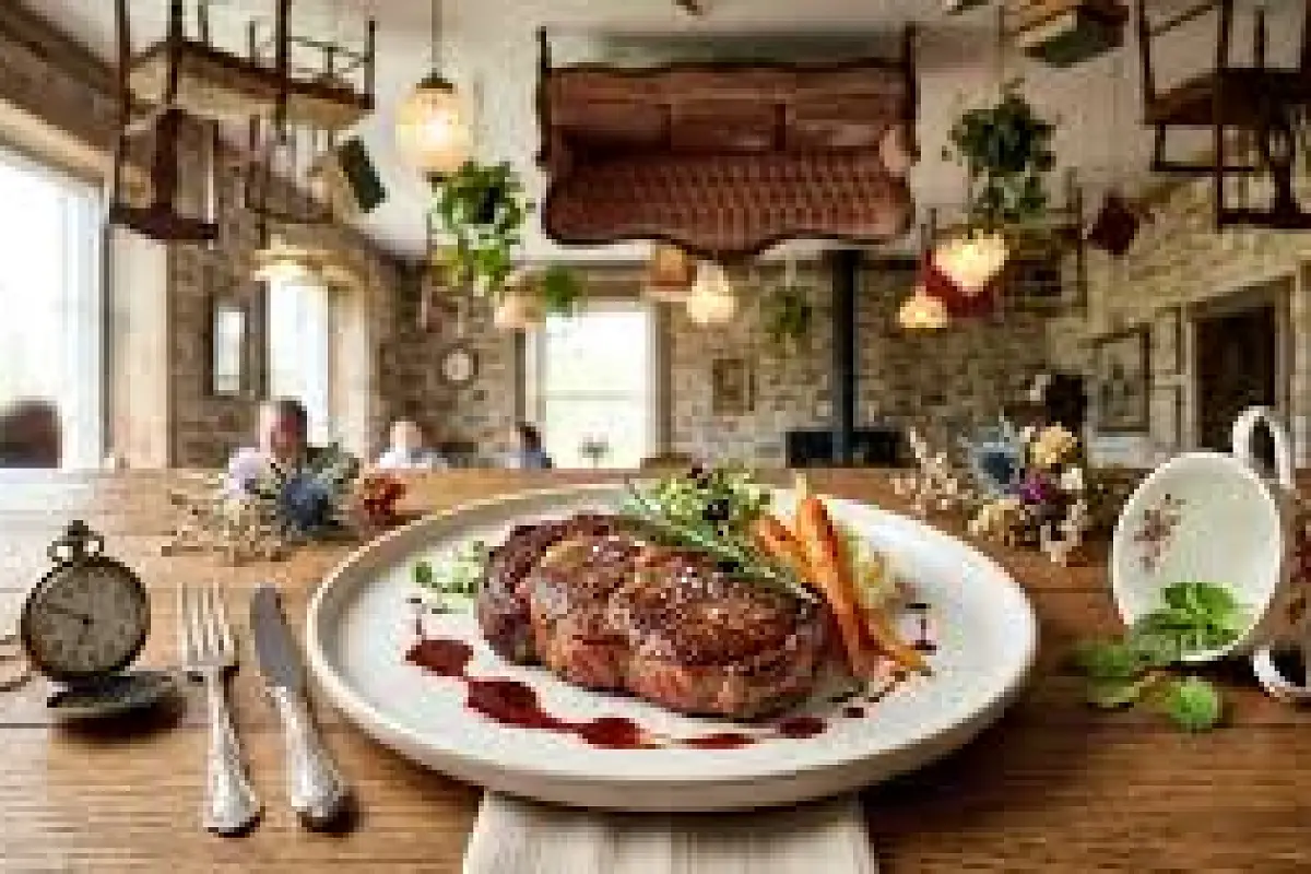 Grandpa's Cafe Hosts Alice in Wonderland Upside-Down Dinner in Blumenort