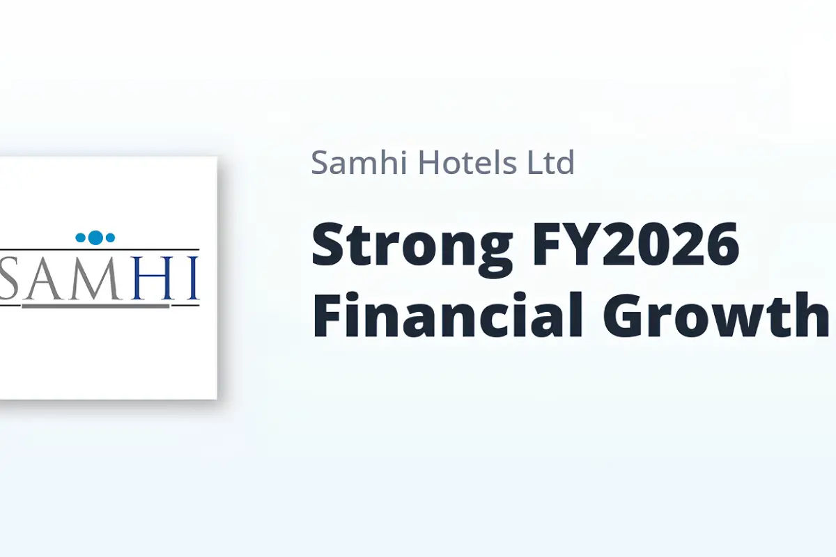 SAMHI Hotels FY26 Results Show Profit Growth and GIC Capital Infusion