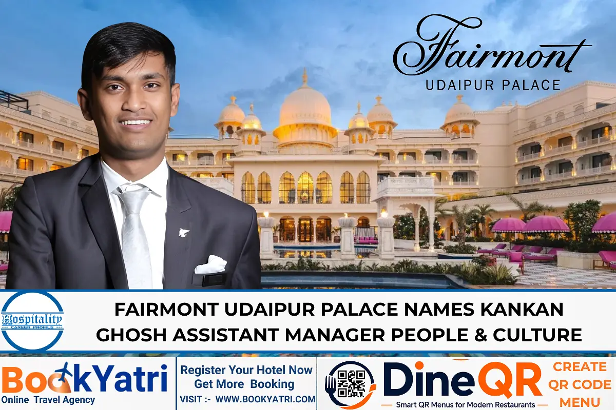 Kankan Ghosh appointed Assistant Manager of People & Culture at Fairmont