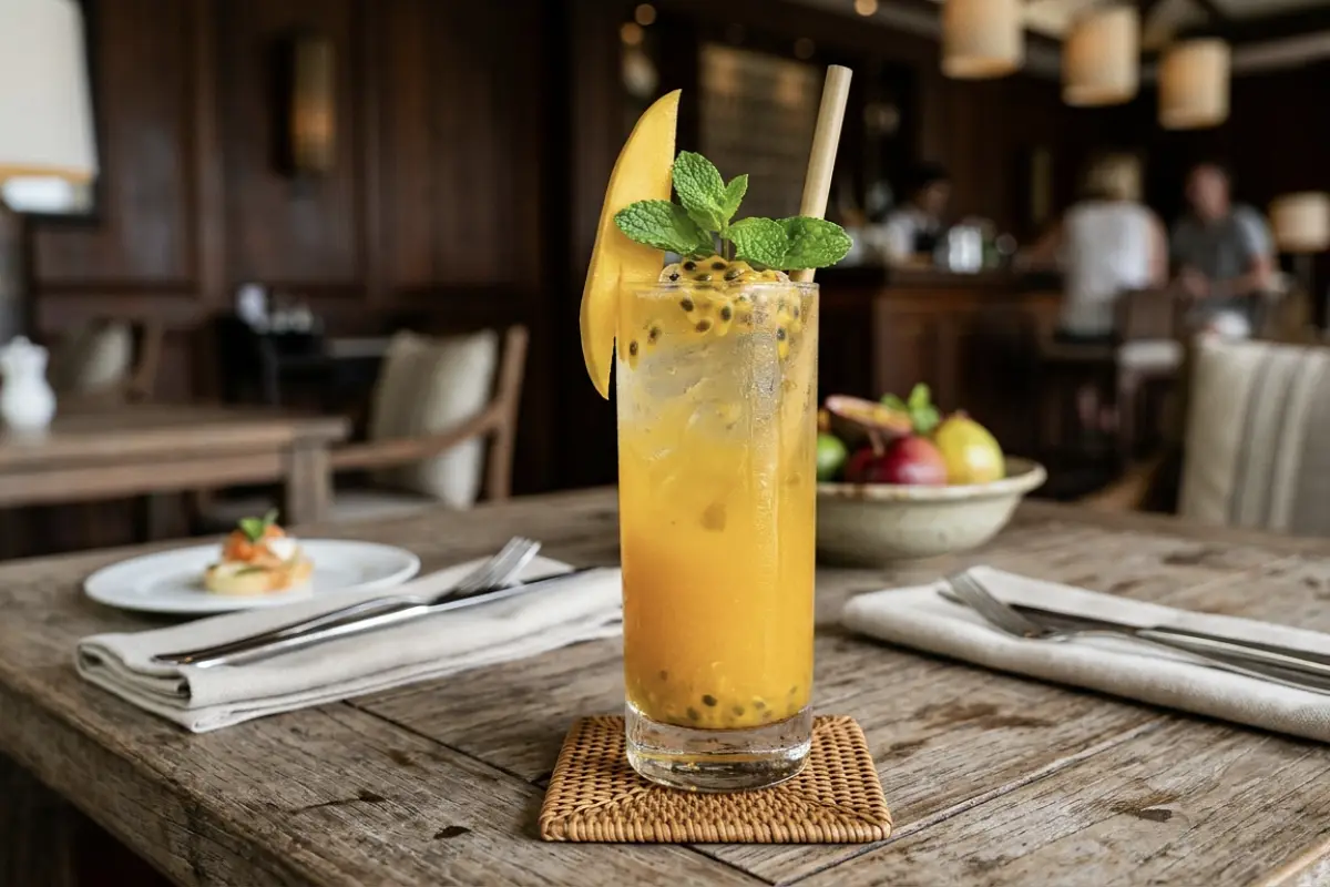 Make a Mango Passion Mocktail That Tastes Like a Tropical Escape