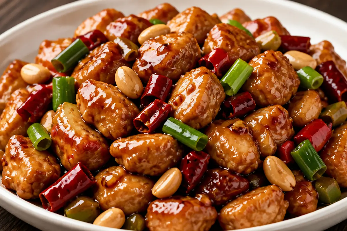 Kung Pao Chicken Bites Recipe with SOP & Presentation Guide