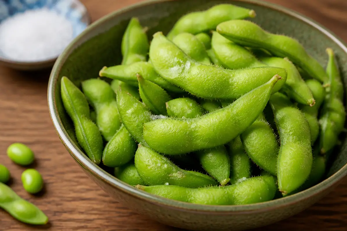 Edamame Recipe with SOP & Presentation Guide