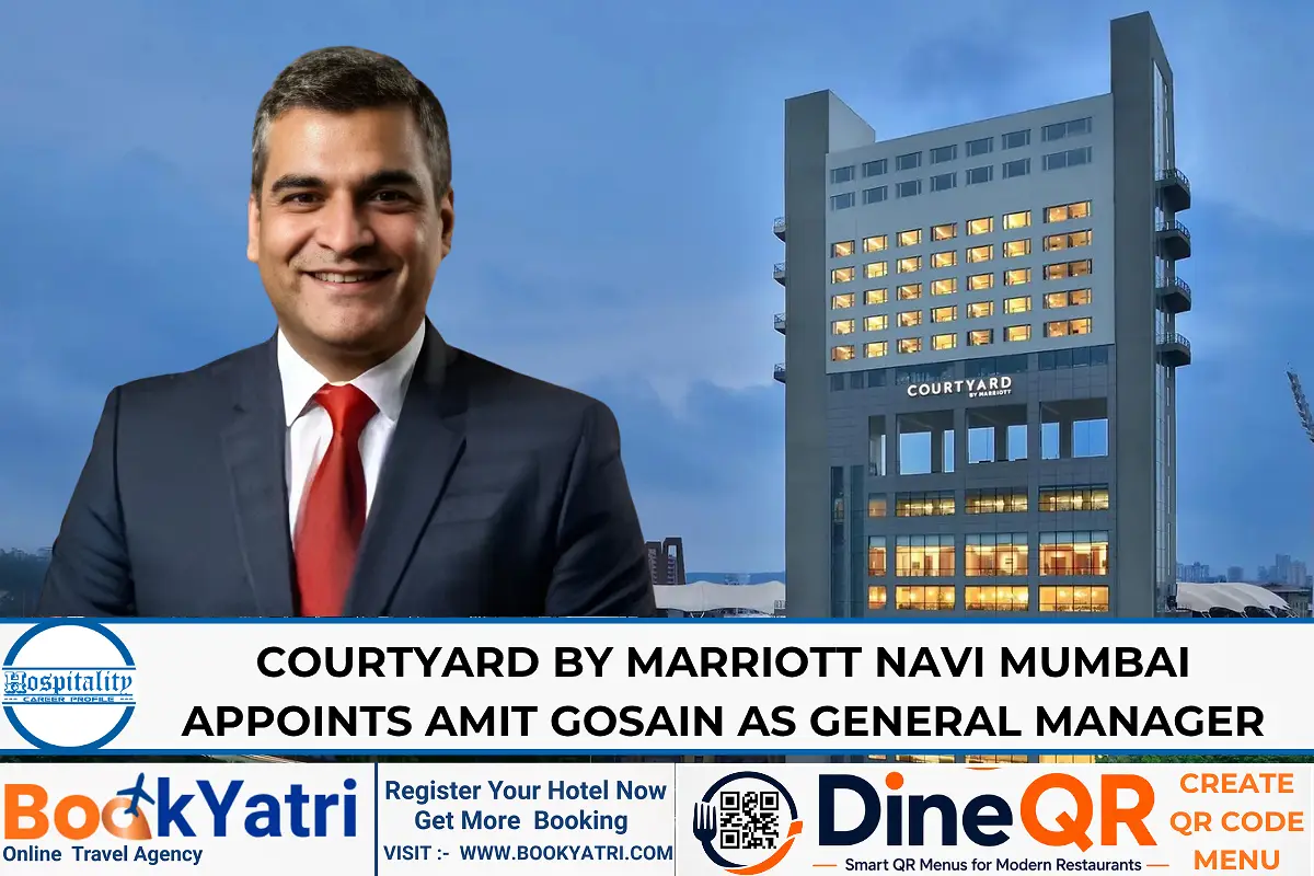 Amit Gosain Joins Courtyard by Marriott Navi Mumbai as General Manager