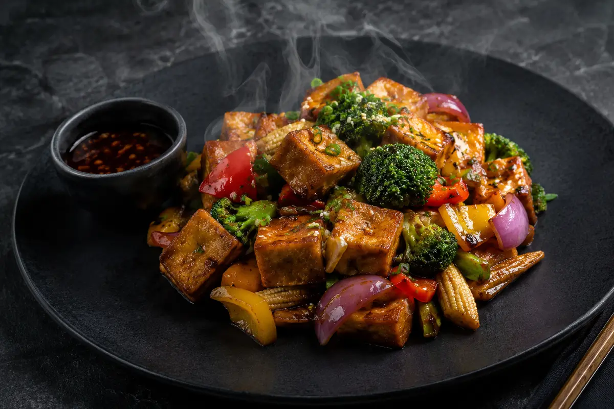 Tofu Stir Fry Recipe with SOP & Presentation Guide