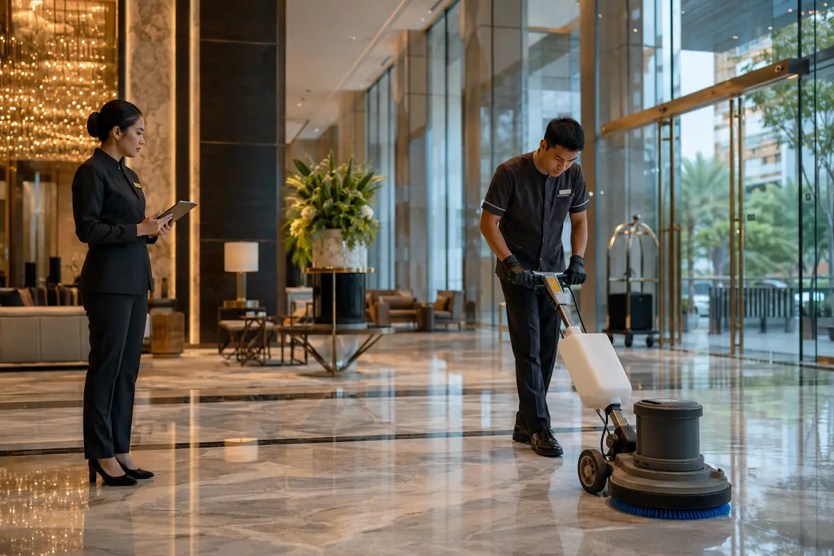 10 Expert Public Area Cleaning: Complete Training Guide with SOP