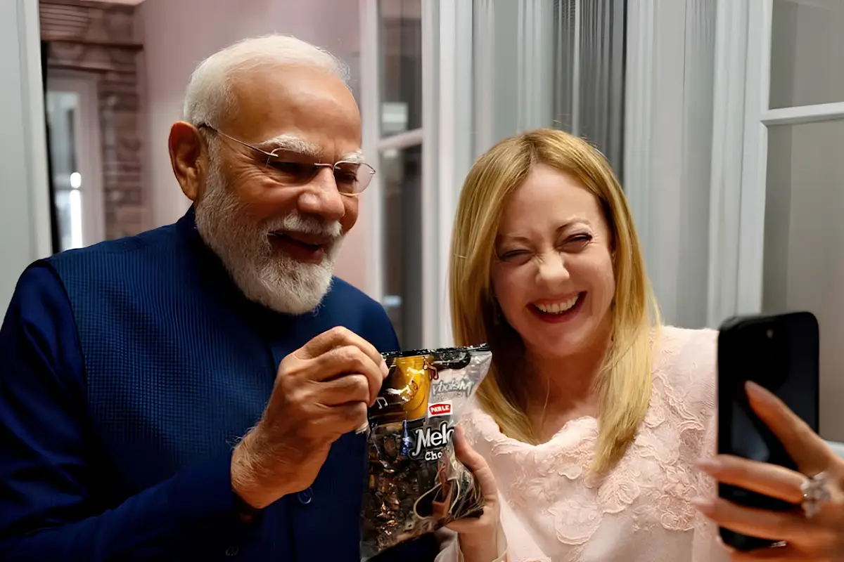 PM Modi Gifts Melody To Meloni, Sending Toffee Viral