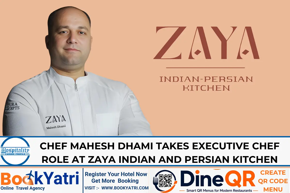 Chef Mahesh Dhami Appointed Executive Chef at Zaya Kitchens
