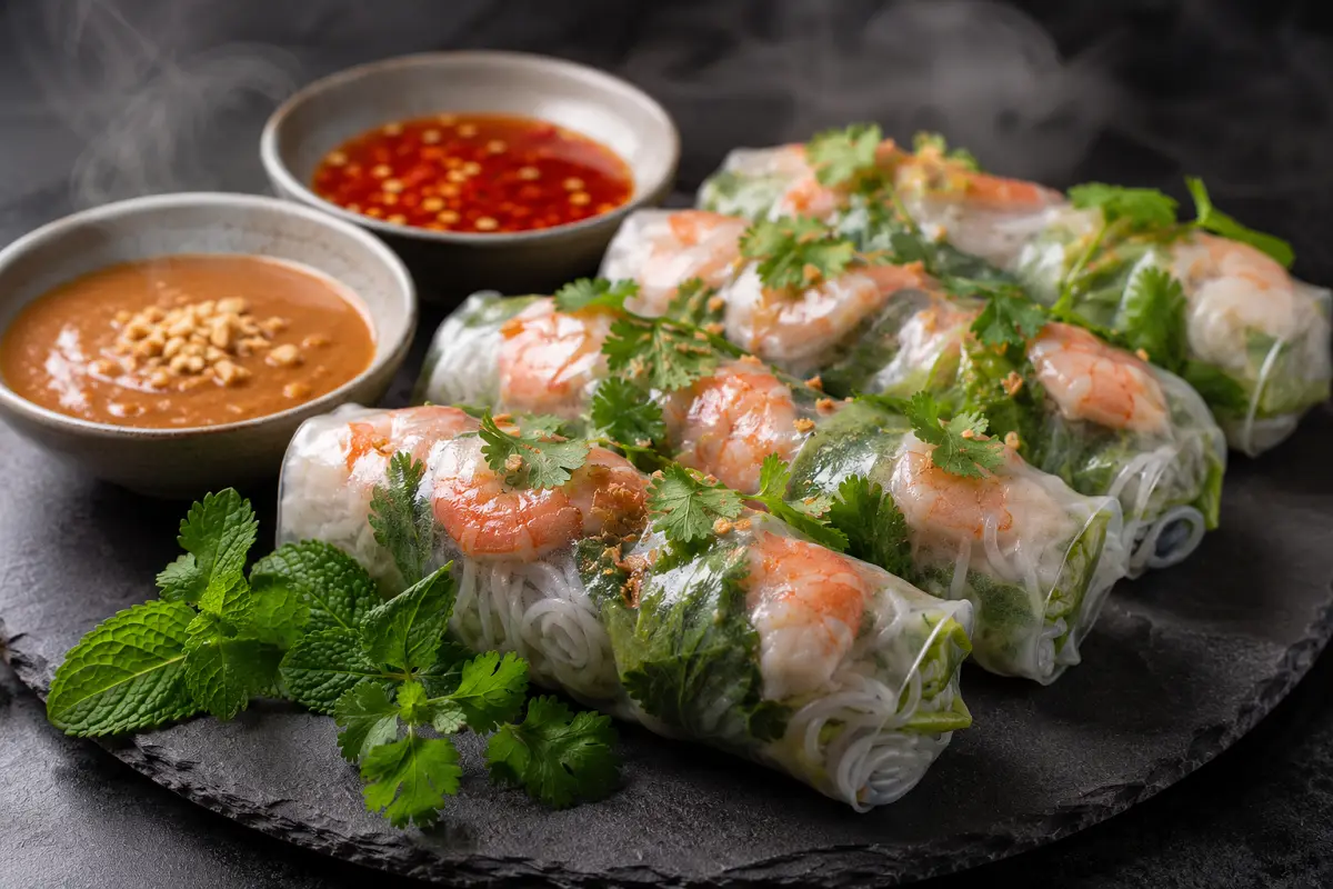 Vietnamese Spring Rolls Recipe with SOP & Presentation Guide