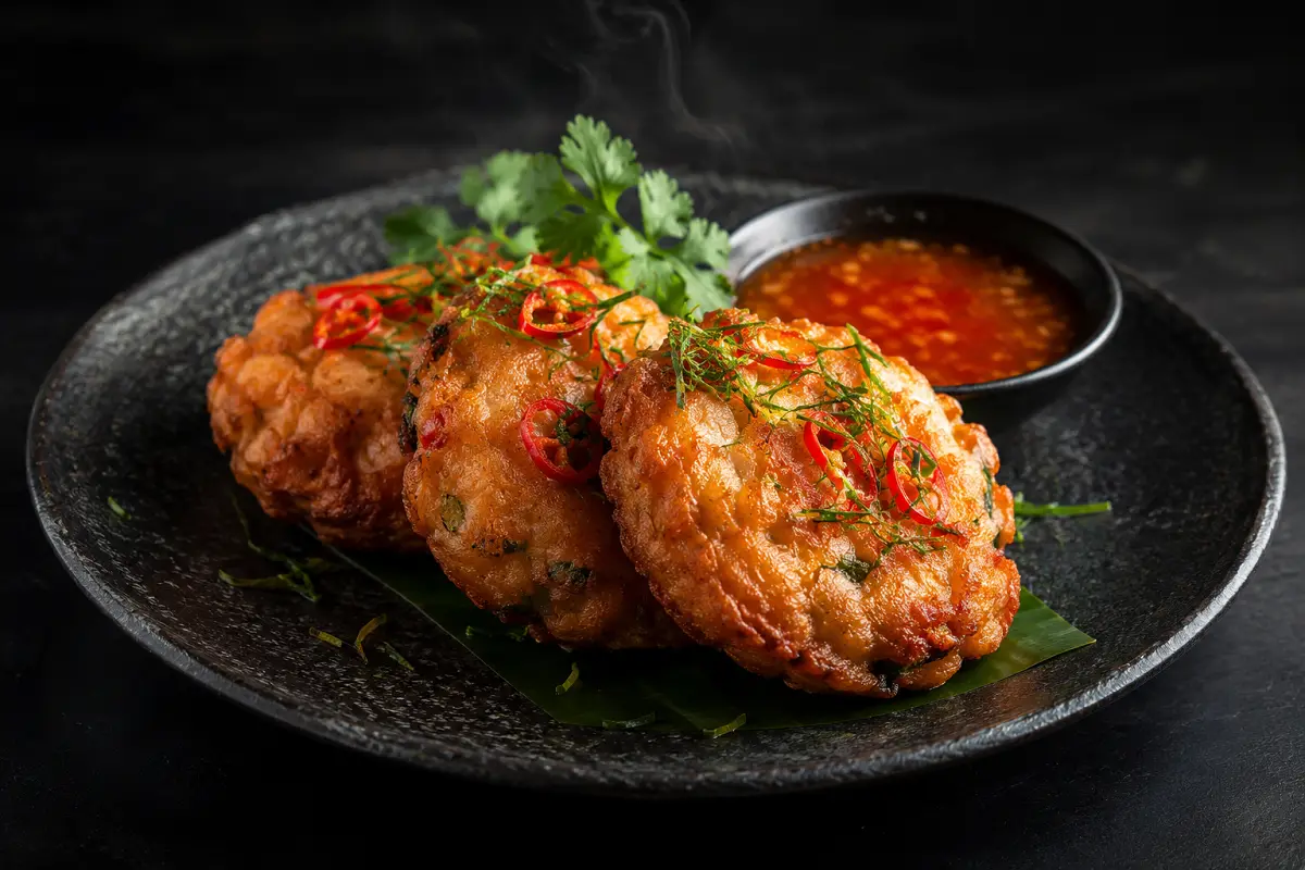 Thai Prawn Cakes Recipe with SOP & Presentation Guide