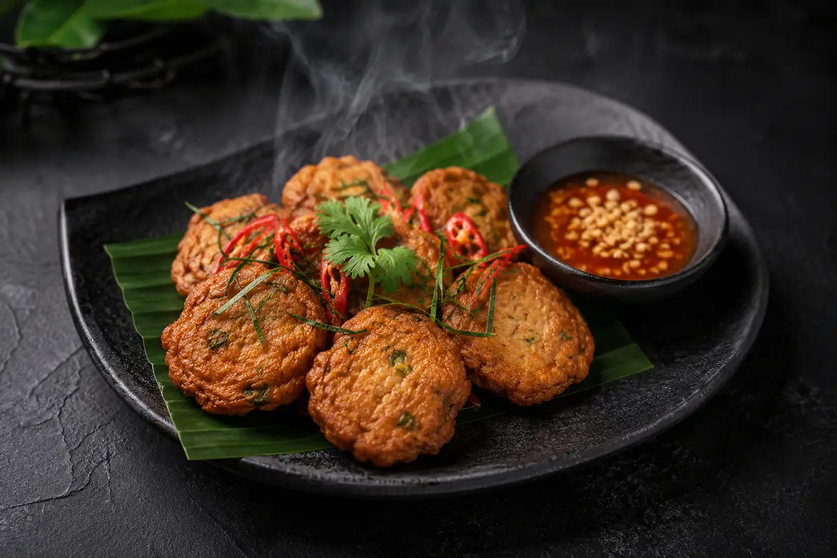 Thai Fish Cakes Recipe with SOP & Presentation Guide