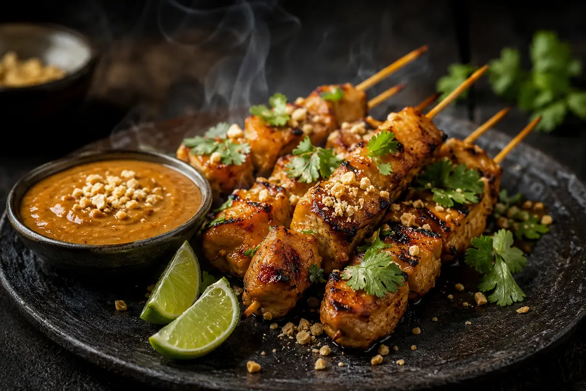 Chicken Satay Recipe with SOP & Presentation Guide
