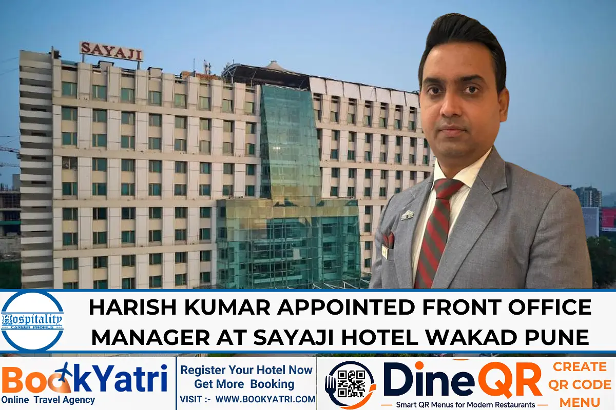 Harish Kumar Appointed FOM at Sayaji Hotel Wakad Pune
