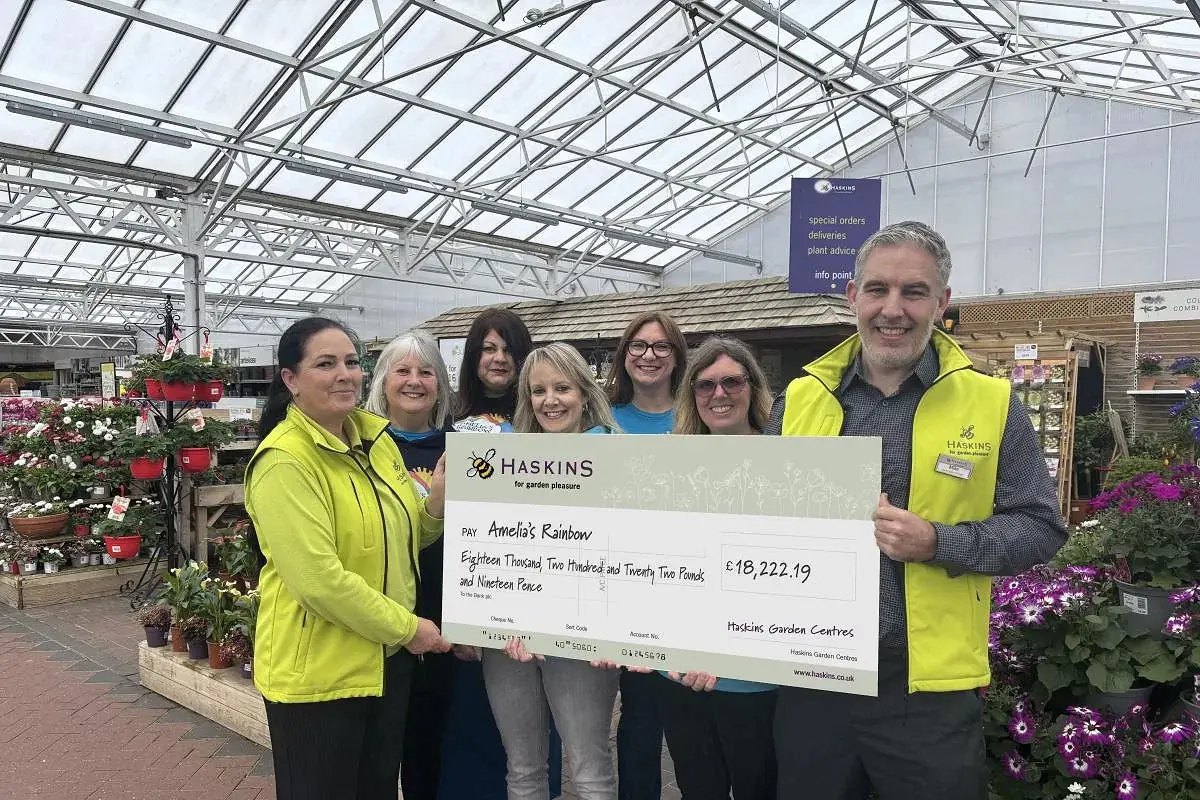 Garden Centre Restaurant Raises £18K for Children’s Charity in Community Fundraiser