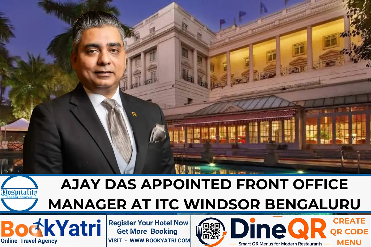 Ajay Das Appointed FOM at ITC Windsor Bengaluru