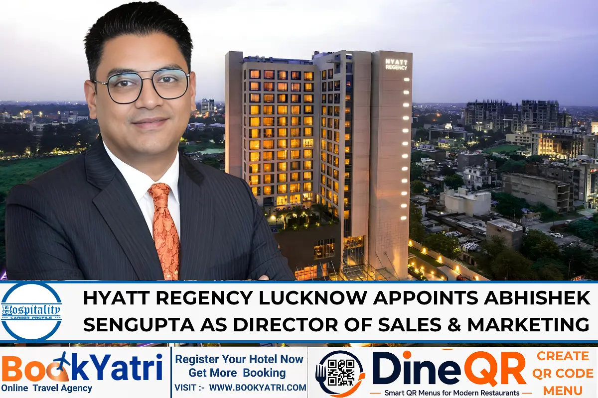 Hyatt Regency Lucknow Appoints Abhishek Sengupta as Director of Sales & Marketing